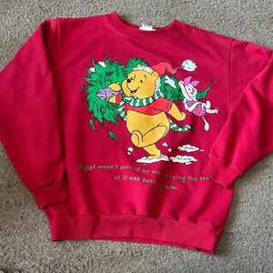 Vintage Winnie the Pooh Sweatshirt size 10/12